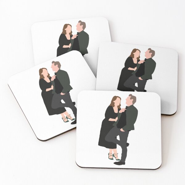 Item preview, Keeley Hawes and Richard Madden promo photo from bodyguard No. 2  designed and sold by CrimeDesigns.