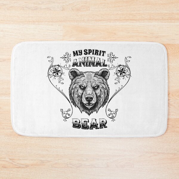 Item preview, My spirit animal Bear. Majestic Bear of Strength and Leadership. designed and sold by SerhiiArt.