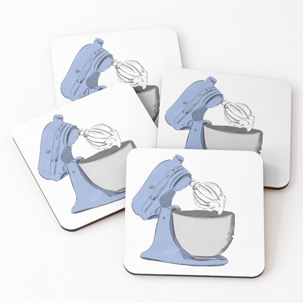 Item preview, Blue Standing Mixer designed and sold by ArkayArtwork.
