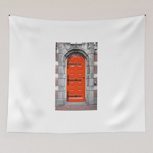 Item preview, Ornate Orange Doorway - Amsterdam, Netherlands   2021 designed and sold by Photographic Memories.