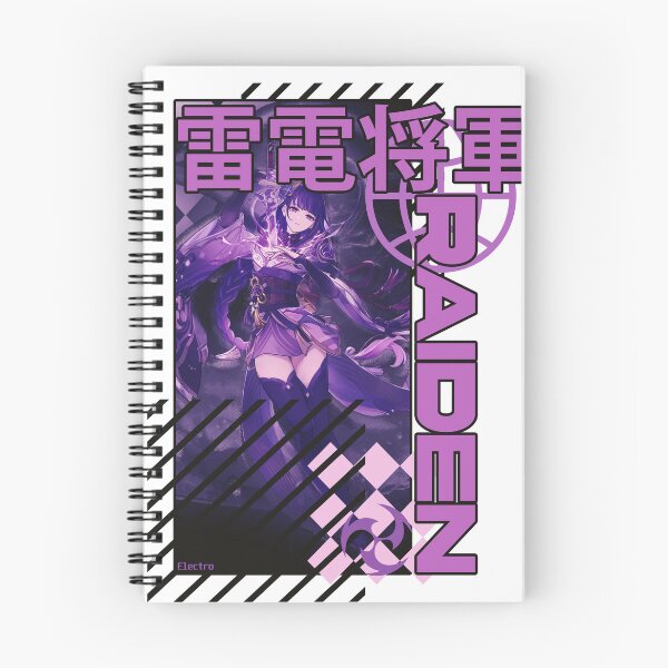 Item preview, Raiden Shogun - Impacto de Genshin designed and sold by PrimePrintPlace.
