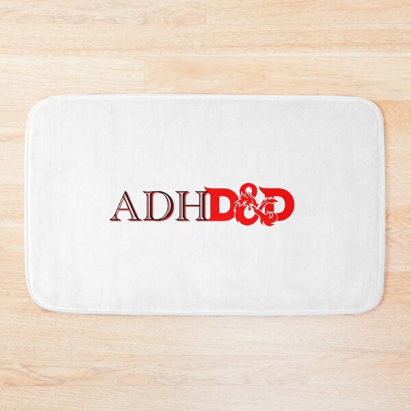 Item preview, ADHD&D (white default background) designed and sold by AGhostButLiving.