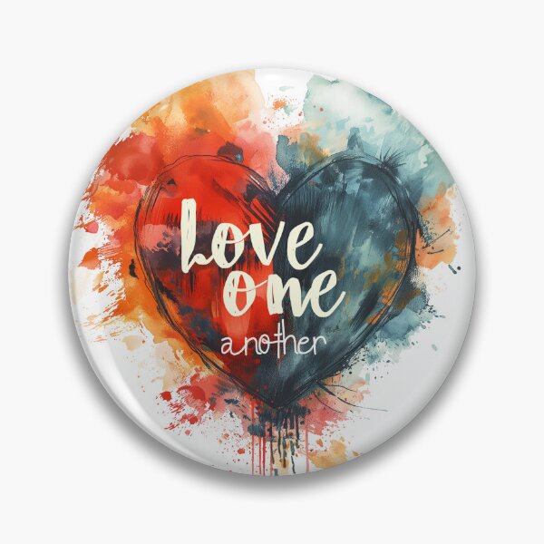 Item preview, Heart Love One Another #1 designed and sold by InfinityCircle.