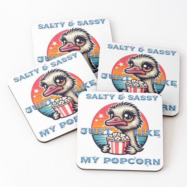 Item preview, Salty & Sassy ,Just Like My Popcorn designed and sold by AxelBrook.