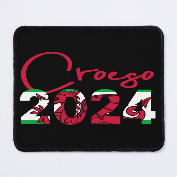 Item preview, CROESO 2024 WELCOME WELSH FLAG RED 2 designed and sold by Marni Scofidio Desi9ns.