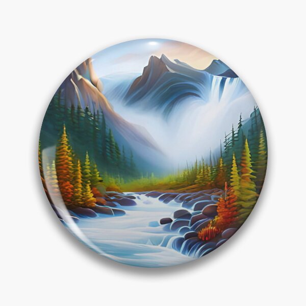 Item preview, Rushing River  designed and sold by AdventureOKArt.