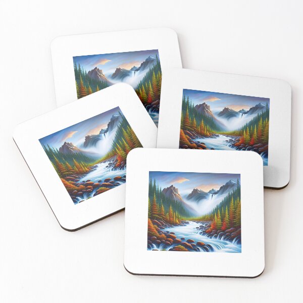 Item preview, Rushing River  designed and sold by AdventureOKArt.
