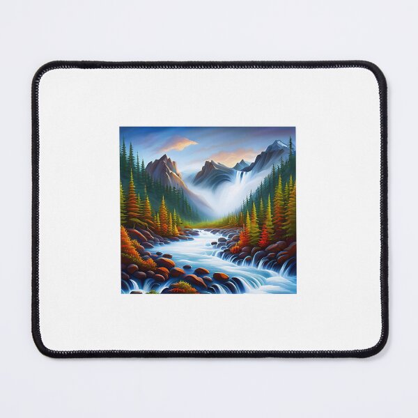 Item preview, Rushing River  designed and sold by AdventureOKArt.