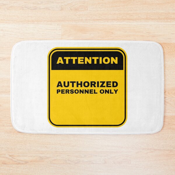 Item preview, Authorized Personnel Only designed and sold by lachataigne.