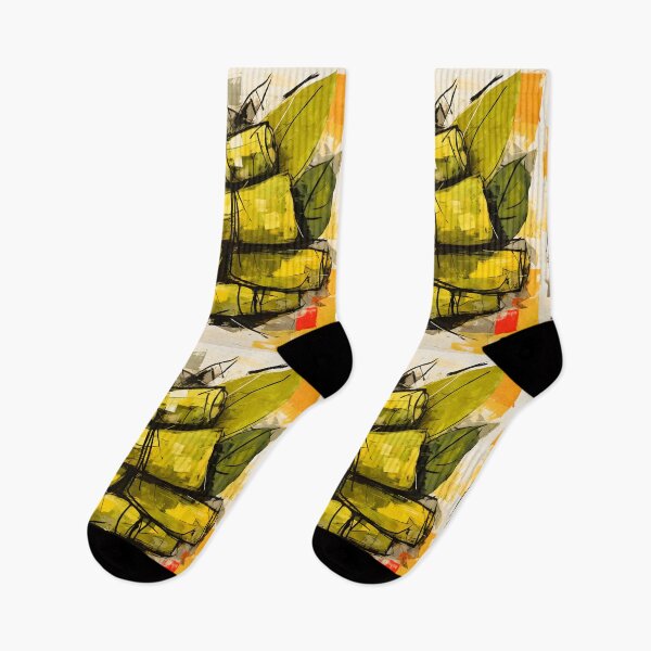 Item preview, Vineyard Bites- Abstract Symphonies with Grape-Infused Stuffed Vines Pop Art Cubism designed and sold by OlfactoART Studio.