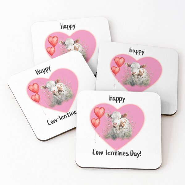 Item preview, Valentines Cow Love Heart designed and sold by Jill-J.