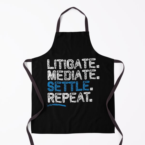 Item preview, Lawyer Law School, Allegedly Grad Attorney, Litigate Mediate and Settle designed and sold by DAMOTAmagazine.