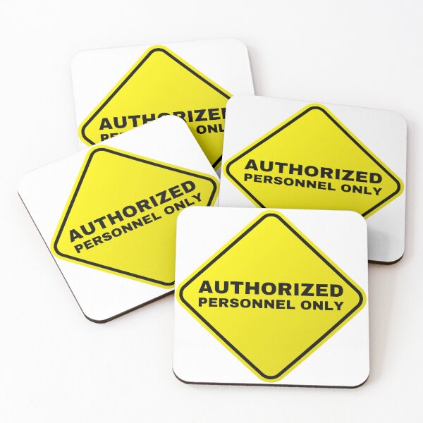 Item preview, Authorized Personnel Only designed and sold by lachataigne.