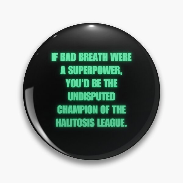 Item preview, Champion of the Halitosis League: Unleashing the Power of Bad Breath designed and sold by antonioma.