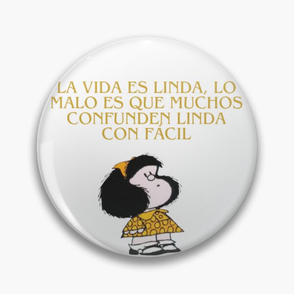 Item preview, Mafalda phrases designed and sold by Luis-ReyesM.