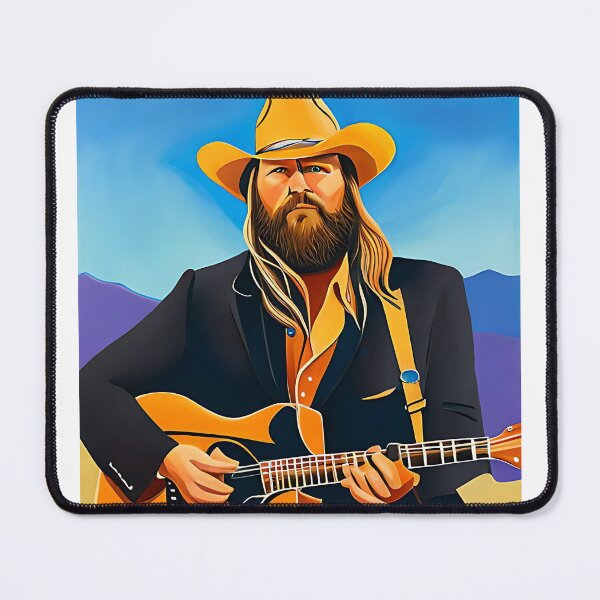 Item preview, Chris Stapleton Portrait  designed and sold by AdventureOKArt.
