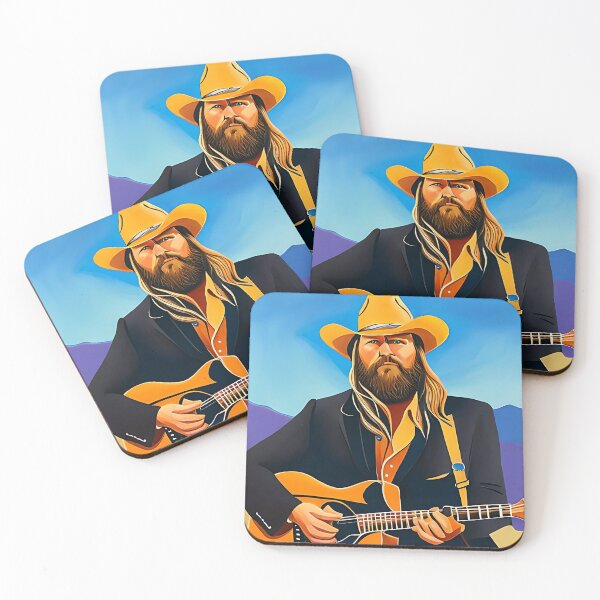 Item preview, Chris Stapleton Portrait  designed and sold by AdventureOKArt.