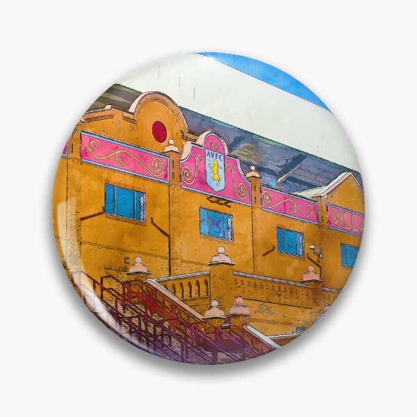 Item preview, Villa Park Holte End designed and sold by FootballPrintCo.