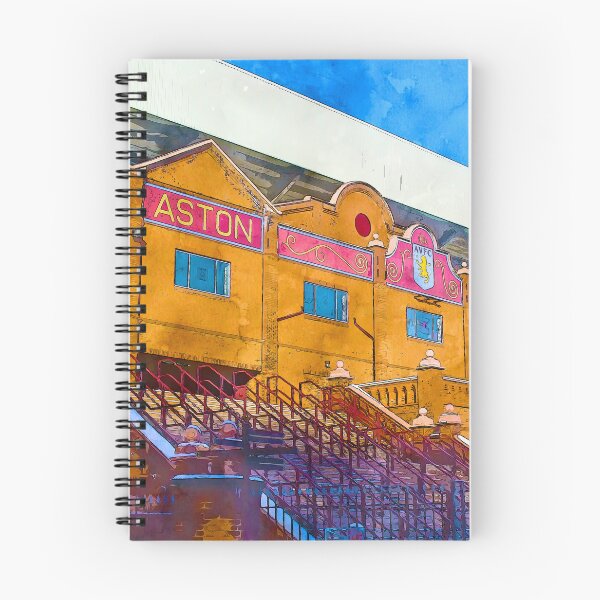 Item preview, Villa Park Holte End designed and sold by FootballPrintCo.