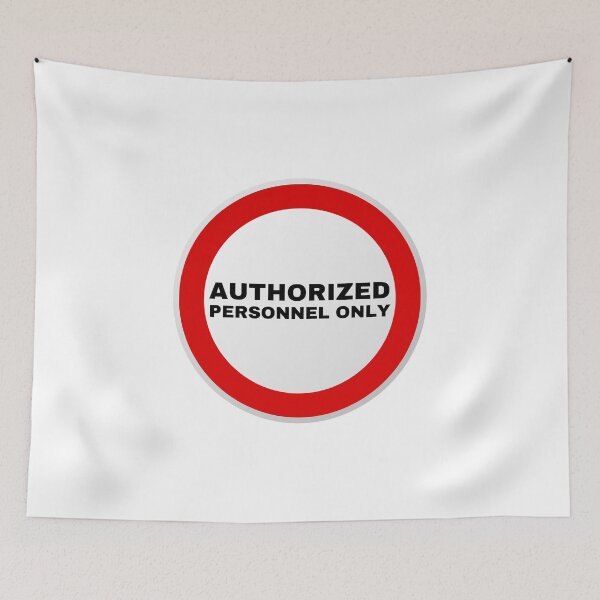 Item preview, Authorized Personnel Only designed and sold by lachataigne.
