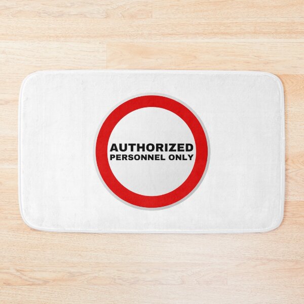 Item preview, Authorized Personnel Only designed and sold by lachataigne.