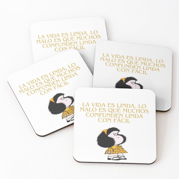 Item preview, Mafalda phrases designed and sold by Luis-ReyesM.