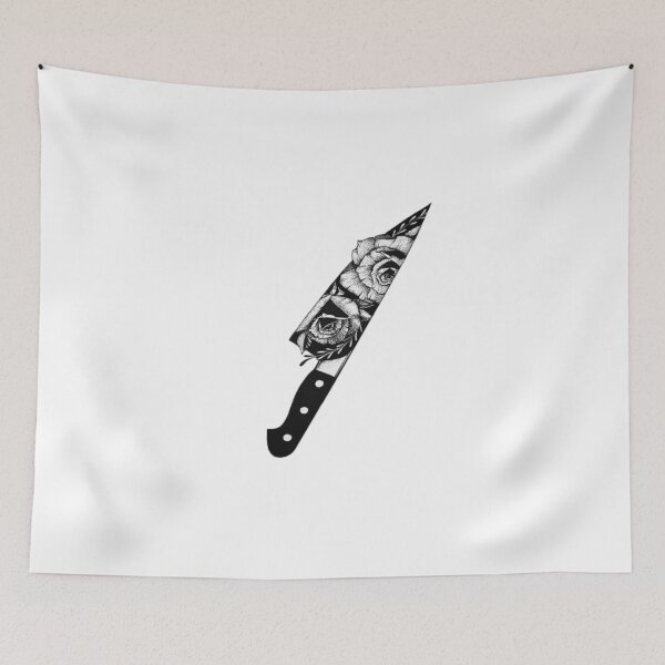 Aperçu de l'œuvre Floral knife créée et vendue par RIFI YOUR.
