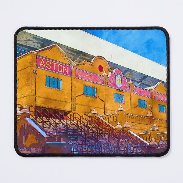 Item preview, Villa Park Holte End designed and sold by FootballPrintCo.
