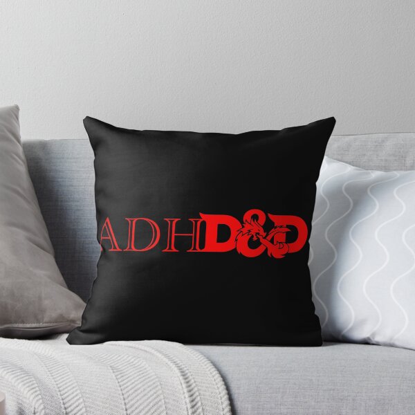 Item preview, ADHD&D (all red) designed and sold by AGhostButLiving.