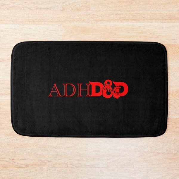 Item preview, ADHD&D (all red) designed and sold by AGhostButLiving.