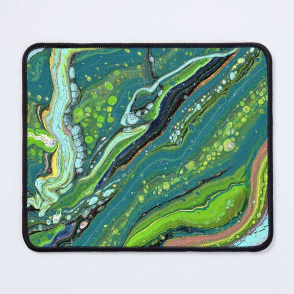 Item preview, Jada 2 Layered Green Abstract and Cells designed and sold by Doug Siegel.