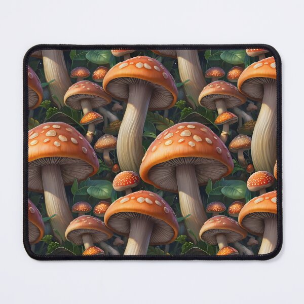 Item preview, Mushroom and leaf pattern designed and sold by yartworld.