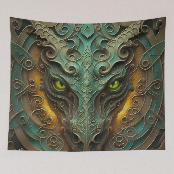 Item preview, Whispers of the Mist: Dragon Head Enigmatic Gaze designed and sold by DragonRealms.