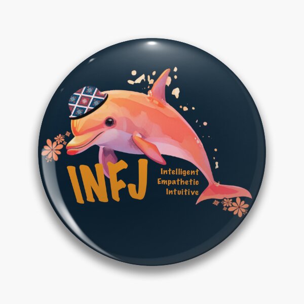 Item preview, INFJ Counselor, Dolphin designed and sold by Pawimon.