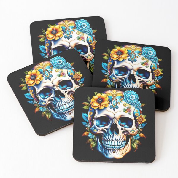 Item preview, happy skull designed and sold by callistoshop1.