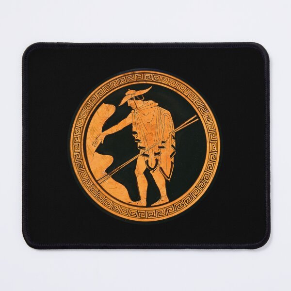 Item preview, Theseus Kylix Greek Vase designed and sold by WillowNox7.