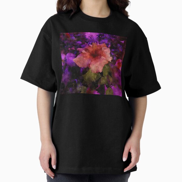 Hibiscuses & Other Flora Oversized T-Shirt