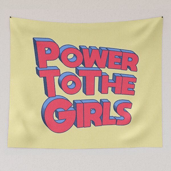 Item preview, Power To The Girls  designed and sold by fernandaschalle.