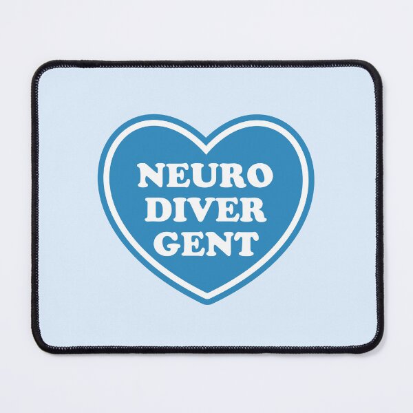 Artikelvorschau, Neurodivergentes blaues Herz entworfen und verkauft von Jea-la.