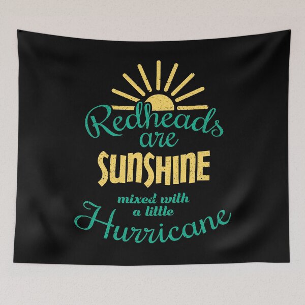 Item preview, Redheads Are Sunshine  designed and sold by Kieran Abbott.