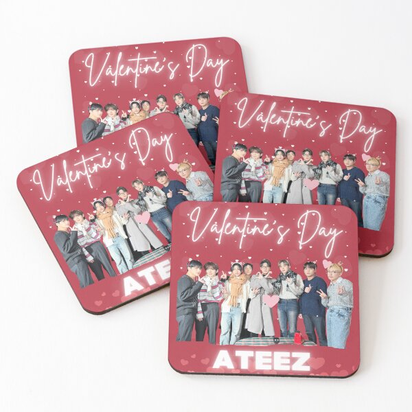 Item preview, día de san valentín Ateez KPOP designed and sold by jaofnn.
