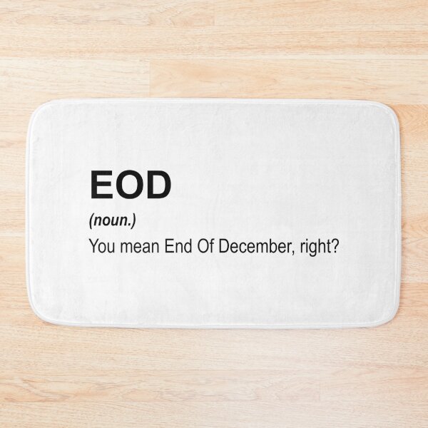 Item preview, EOD - End Of December designed and sold by Alicia-Lee.
