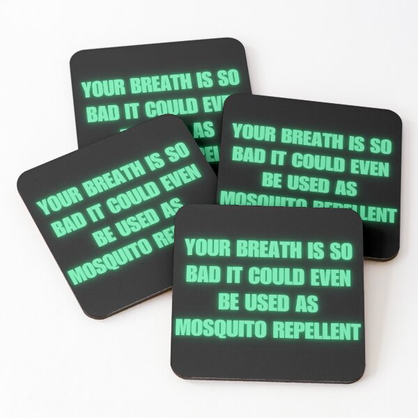Item preview, Foul Breath: A Natural Mosquito Repellent designed and sold by antonioma.