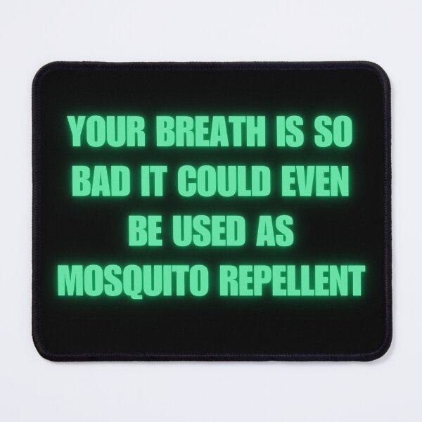 Item preview, Foul Breath: A Natural Mosquito Repellent designed and sold by antonioma.