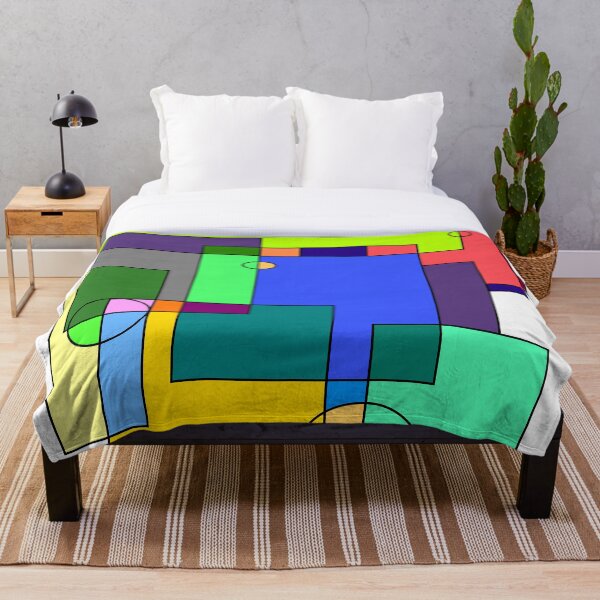 Item preview, Graphic full of rectangles in various colors. designed and sold by MjKris.