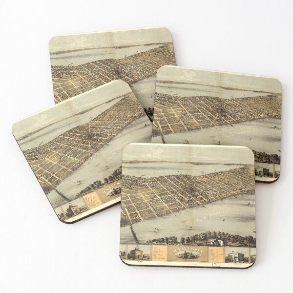 Item preview, Madison, Wisconsin (1867) designed and sold by allhistory.