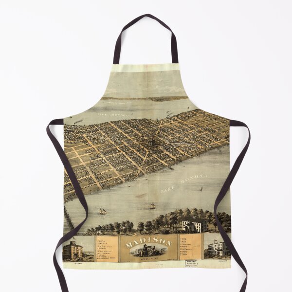 Item preview, Madison, Wisconsin (1867) designed and sold by allhistory.