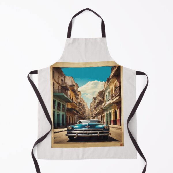 Item preview, Habana streets,Cuba island vintage travel poster designed and sold by erozzz.