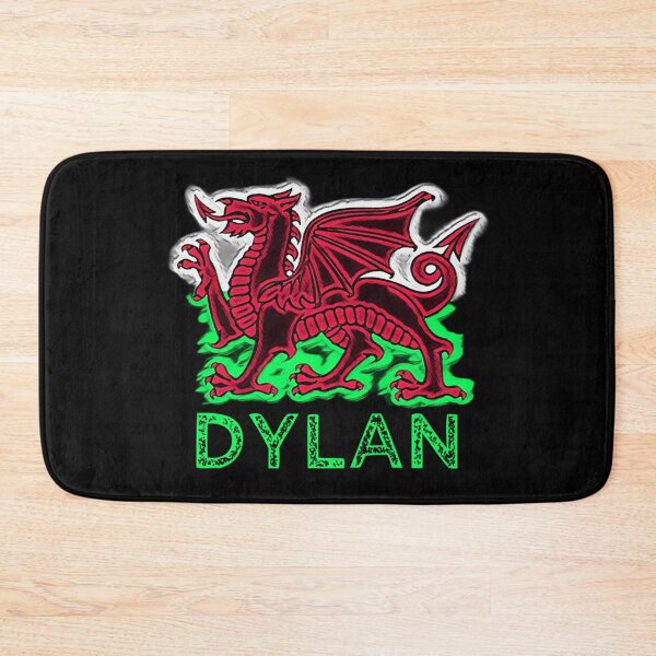 Item preview, DYLAN CYMRU DRAIG GOCH RED DRAGON GREEN designed and sold by Marni Scofidio Desi9ns.