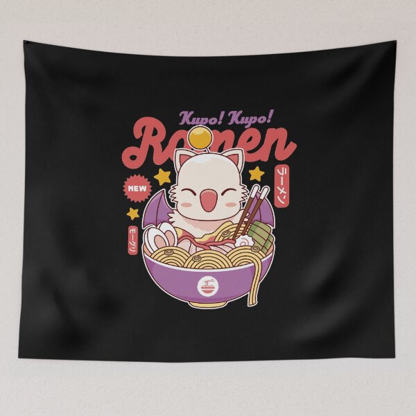 Item preview, Moogle Kupo Ramen designed and sold by Lagelantee.